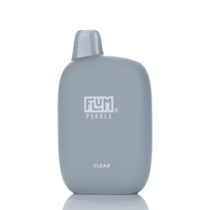 Clear - Flum Pebble 6000 Puffs Rechargeable Disposable Vape - 14ML